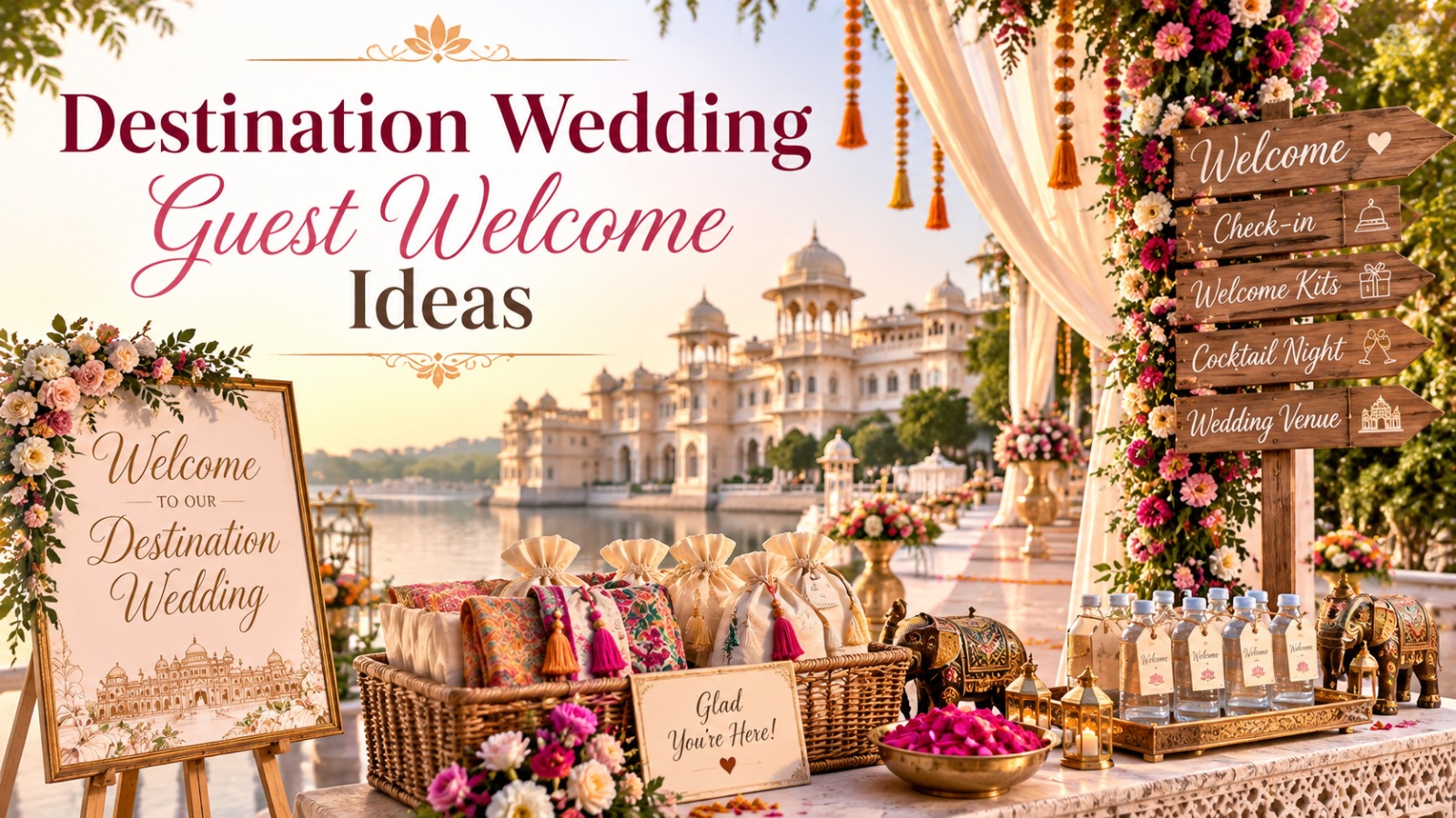 Destination Wedding Guest Welcome Ideas